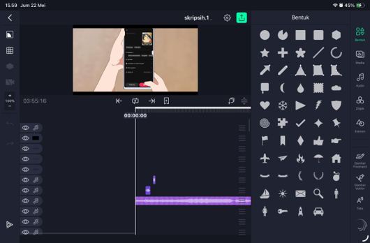 Alight Motion Workspace 1